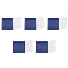 5X Tabletop Desktop Pocket Chart Table Top with Bonus 100X Dry Erase Cards, (13 Inches x 12 Inches)