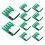 30 PCS TYPE-C USB3.1 16 Pin Female to 2.54mm Type C Connector 16P Adapter Test PCB Board Plate Socket for Data Transfer 3