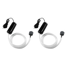 2X Aquarium USB Sauer Stoff Luft Pumpe Stumm Spar Zubehör Tragbares Wasser Terrarium Aquarium Zubehör