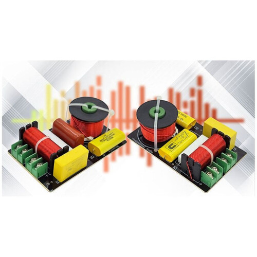 2X för Aurelia Speaker 2-Way Crossover 200W Multi-Function Portable High-End Audio Dedicated Crossover, B 1