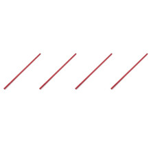 4X Metal Central Drive Shaft Upgrade Accessories for 124019 124018 1/12 RC Car Spare Parts,Red