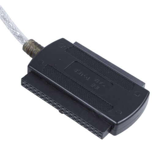 2X USB 2.03.52.5 IDE  Hard Disk Drive HDD Converter Cable Adapter Black 2