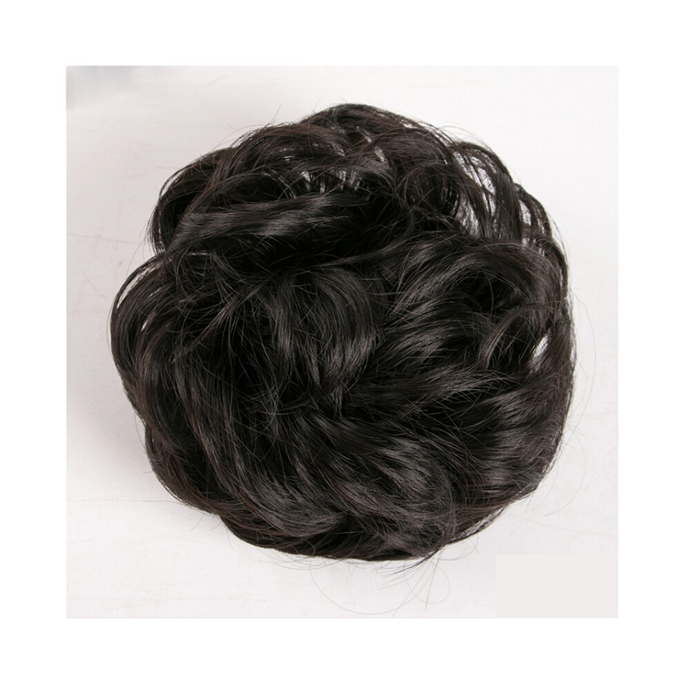 Roc-Electron Black (Black) Women\'S Hair Bun Maker Wig Donut Ring