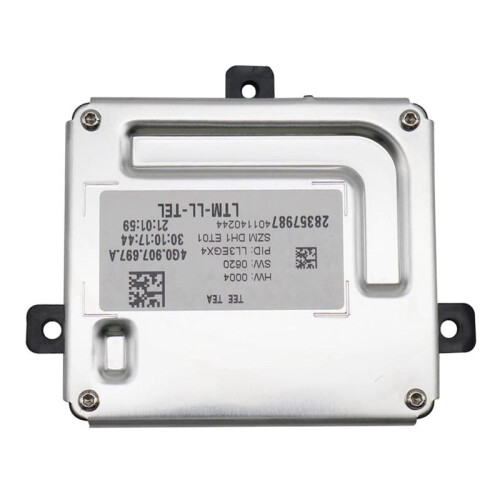 2X 4G0907697A LED Xenon Headlight Ballast Daytime Running Light Control Module Unit for-  MK7 Amarok Caddy 2