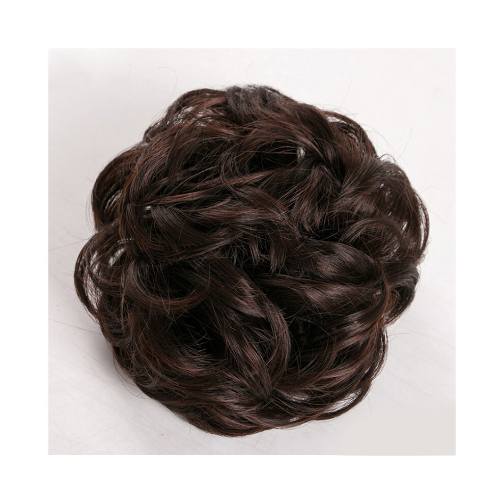 Creation-3C (Dark Brown 33) Women\'S Hair Bun Maker Ring - 50 Chars