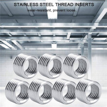 200Pcs Wire Insert Thread, M4 Heli Coil Thread Repair Stainless Steel SS304 Thread Insert Coiled Wire Insert (M40.71.5D)