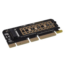 5X M.2 NVMe SSD to PCI-E X16 Converter Card NGFF M-Key M.2 PCIe PCI-Express X4/X8/X16 HDD Hard Drive Solid State Disk