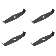 4X Bryssax Grästrimmerhuvud Kniv Skär Stålblad 2 Tand 2T Trimmerblad 305 x 25,4 x 3mm för Buskryssax