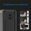 5X 1106SS 3.5 Polegadas Hot Swap Mobile Rack CD-ROM 3.5 Polegadas HD  Interno Adaptador SSD 9
