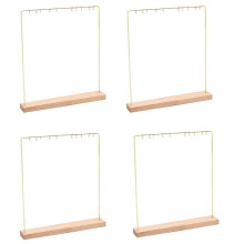 4X Fashion Jewelry Display Rack Stand Holder Earrings Hanging Organizer Showcase