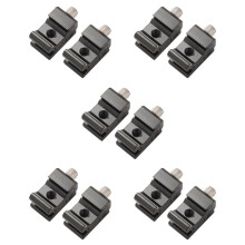 Paquete de 10 Soporte de Zapato Frío Ajustable Metal Adaptador de Montaje de Zapato Frío para Dslr Cámara Digital Montaje de Zapata de