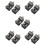 10 Pack Cold Shoe Bracket Adjustable Metal Cold Shoe Adapter Mount for Dslr Camera   Flash Shoe Mount 1