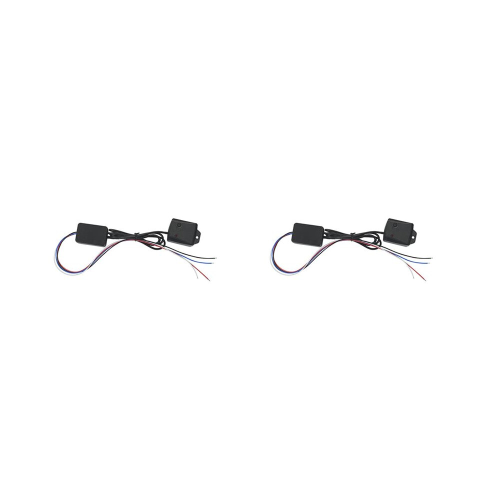 2X Car Universal Anti Theft Sensor Adjustable Car 360 Panoramic Detection Vibration Sensor Alarm Anti-Theft Device 4713741970469