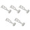 5 Pcs 18mm Stainless Steel Deployant Watch Strap Folding Buckle Clasp for , Smooth 18mm 1