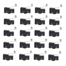 20X Panel Mount Long Hinge Roller Lever Ac Basic Micro- Z-15Gw2-B
