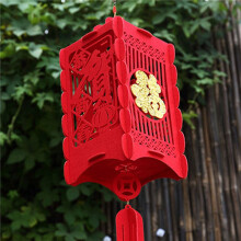 6 Piece Red Chinese Lanterns, Decorations for Chinese New Year,Chinese Spring Festival,Wedding Celebration Decor,Small