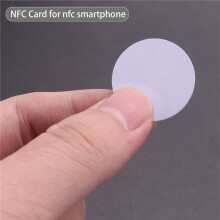 for Ntag215 NFC Tags,Blank PVC Coin NFC Cards Compatible with All NFC Enabled Mobile Phones & Devices-(60PCS)