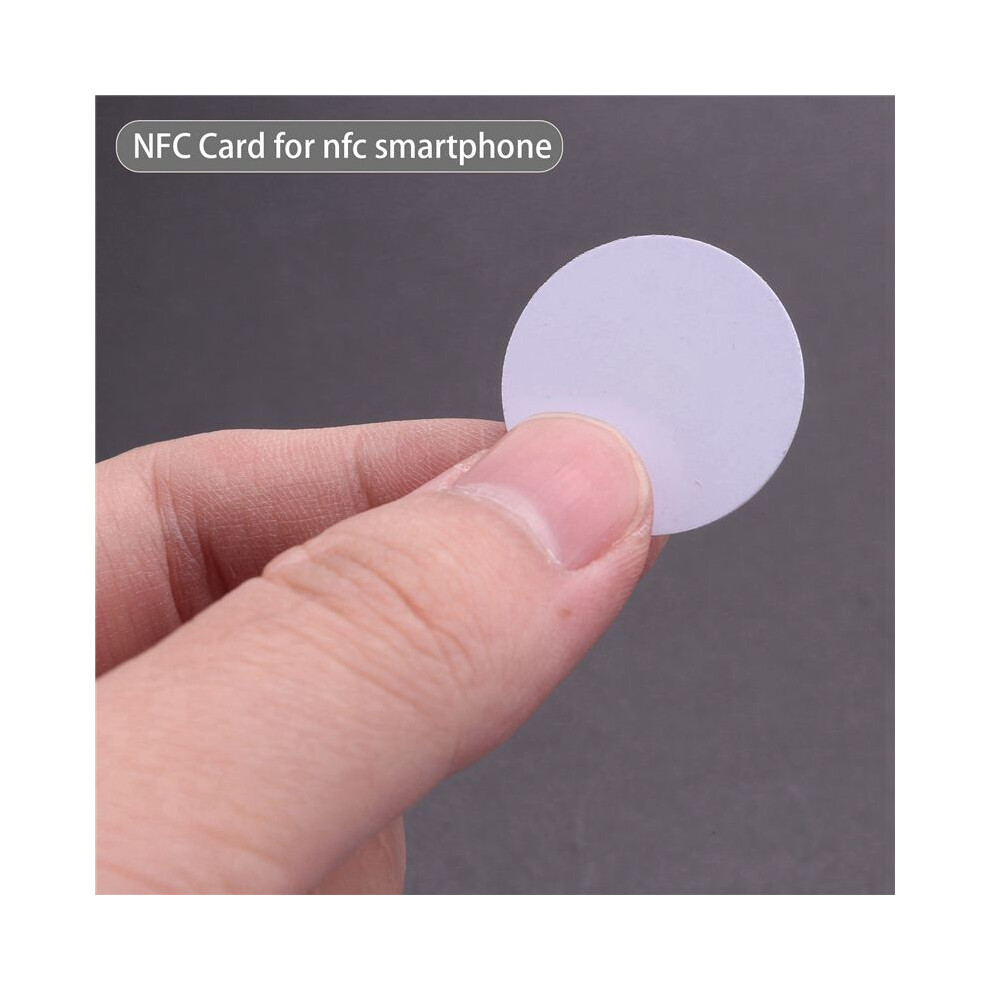 For Ntag215 Nfc Tags,Blank Pvc Coin Nfc Cards Compatible With All Nfc Enabled Mobile Phones & Devices-(60Pcs) 4713062048281