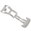 2pcs 18mm Stainless Steel Deployant Watch Strap Folding Buckle Clasp for , Smooth 18mm 2