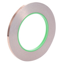 2X Copper Foil Tape with Conductive Adhesive (6mm x 33Meters) - Crafts, Stained Glass, Soldering, Electrical Repairs