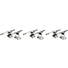 6Pcs 6.25Inch Silver Surf Skateboard Trucks Surf Skate Skateboard Truck Fish Board Long Board Steering Bracket