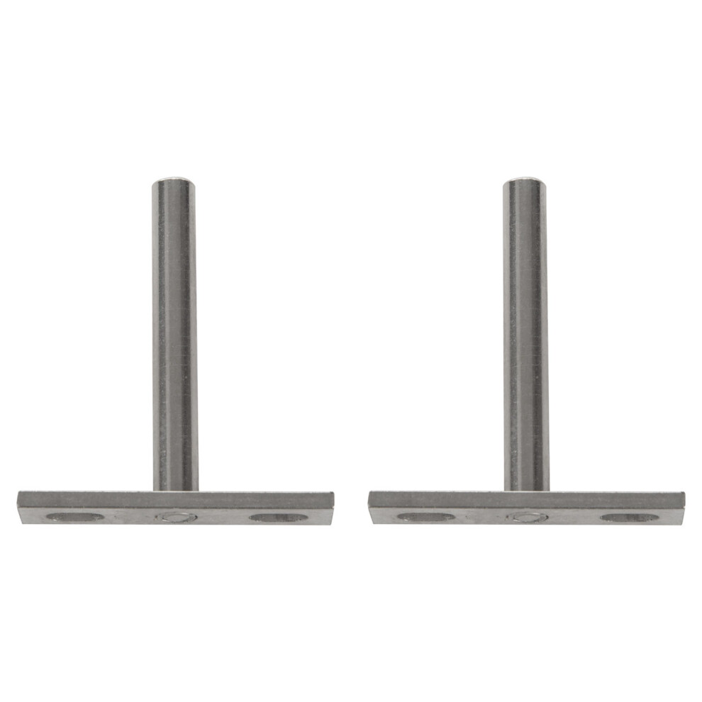 12Pcs 3-Inch Invisible Floating Shelf Brackets, Hidden Shelves Supports, Wall Holder Concealed Bracket Mount Kit 6032845792745