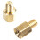 40 Pcs PC PCB Mainboard Spacer Hexagonal Brass M3 x 5 + 4 mm 3