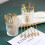 40Pcs Stainless Steel Flatware Fruit Fork Dinnerware Appetizer Snack Dessert Fork Kitchen Tableware Leaf Shape 5