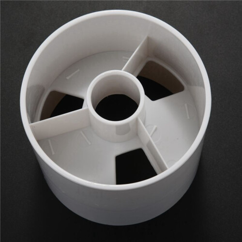 2pcs 2.7cm Aperture Outdoor  Training Flagpole Hole Cup  Training Aids Three Holes White Plastic  Hole Cup