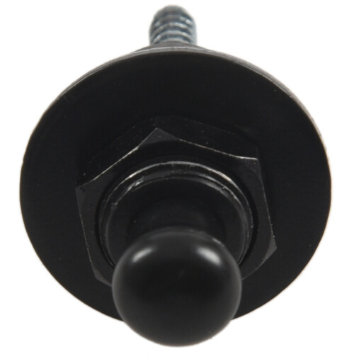 2X Attache Curroie Sangle Strap Lock Noir pour Guitare Basse Electrique