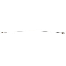 144 Stuecke Anti-Biss Fisch Koeder Draht Spur Leader Wirbel Edelstahl Rollenwirbel fuer Spinnerei Hecht Angeln 15/20 / 25cm