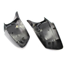 2X Black Mirror Covers Fit for 5 Series F10/F11/F18 Pre-Lci 11-13 Mirror Caps Replacement Side Mirror Caps