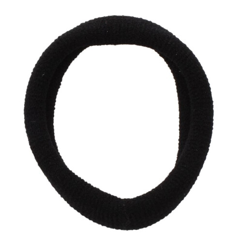 15 Pcs Black Stretchy Band Hair Tie Ponytail Holders 1