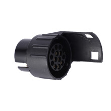 2X 7 to 13 Pin Adapter Trailer 12V Caravan Truck Towbar Towing Electrical Converter N Type Plastic