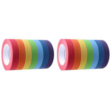 14X Colored Masking Tape,Colored Painters Tape Drafting Tape, Tape Tape Paper TapeColorful Tape,E