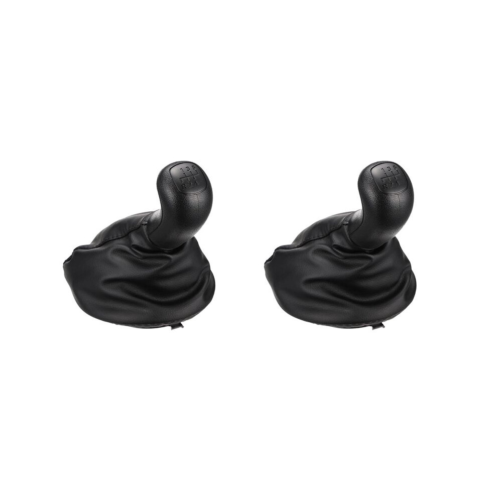 2X Manual Gear Shift Stick Knob Lever For - Vito W639 638 W638 96-03 5 Speed Shift Sleeve Gaitor Boot Cover 4711295391693