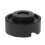 2X Black Rubber Slotted Floor Jack Pad Frame Rail Adapter for Pinch Weld Side Pad 6