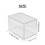 Acrylic Pen Holder 4 Pack,Clear Desktop Pencil Cup Stationery Organizer for Office Desk Accessory 10