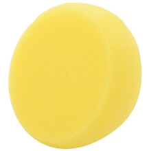 100Pcs Round Synthetic Artist Paint Sponge Sponges for Painting Pottery Watercolor Art Sponges Yellow 2.75inch