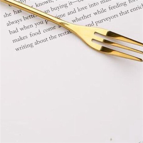 80Pcs Stainless Steel Flatware Fruit Fork Dinnerware Appetizer Snack Dessert Fork Kitchen Tableware Leaf Shape
