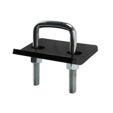 2X Kupplungsspanner Anti-Rassel-Stabilisator Stahl Hochleistungs-Rostfreie Abschleppklemme 2 Zoll