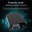 2X USDR USDX+ V2 8-Band SDR Transceiver  SSB QRP LCD with Display Speaker Microphone  Transceiver with EU Plug 4