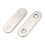 50mmx16mm Straight Repair Joining Mending Flat Plate Bracket 20Pcs 4