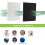 2X Replace Filter H for Winix 5500-2 Air Purifier,HEPA Filter Activated Carbon Filter Combo Pack Compare to Part 116130 3