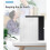2X Replace Filter H for Winix 5500-2 Air Purifier,HEPA Filter Activated Carbon Filter Combo Pack Compare to Part 116130 5