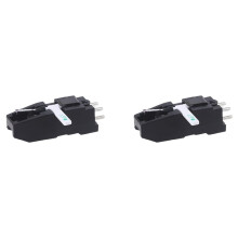 2X Phonograph Turntable Dual Moving Cartridge Stylus Vinyl Needle Replace for LP 78 Vinyl Needle Double Ruby