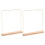 2X Mode Schmuck Display Rack Stand Halter Ohrringe Hanging Organizer Showcase 1