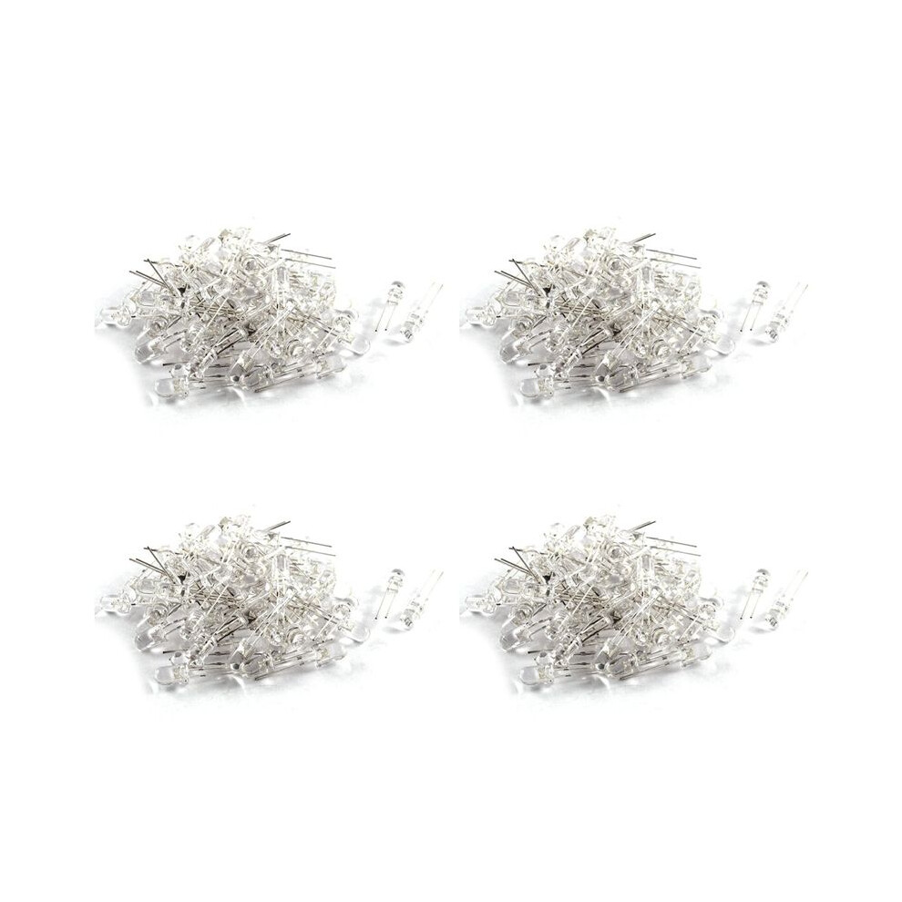 Led Bright Lamp Emitting Diode, 280 Piece, 3V-6V, 5 Mm, Light/White 4711379804378