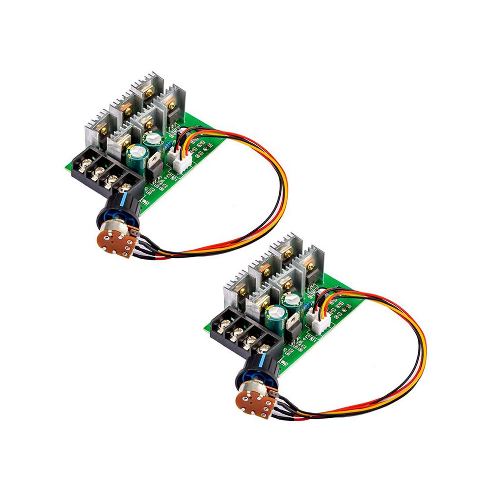 2X Motor Speed Regulator 12V 24V 36V 48V High Power Drive Module Pwm Motor Speed Controller 40A Current Regulator 6031337279658