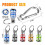 30PCS 1/4 Inch Hex Shank Screwdriver Bits Holder Extension Bar Keychain Screw Adapter Drill Drill Bits Holder (5 Colors) 7